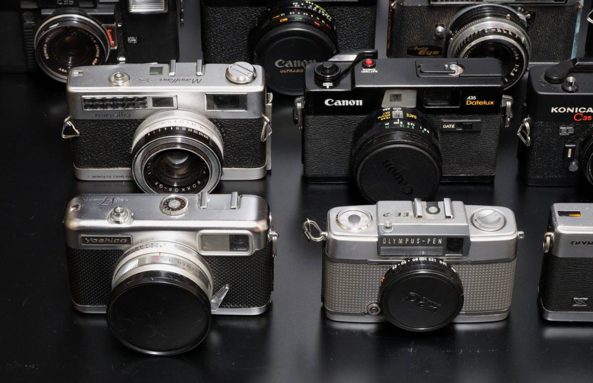 Konica YASHICA Canon minolta フィルムカメラ まとめて 18台_画像4