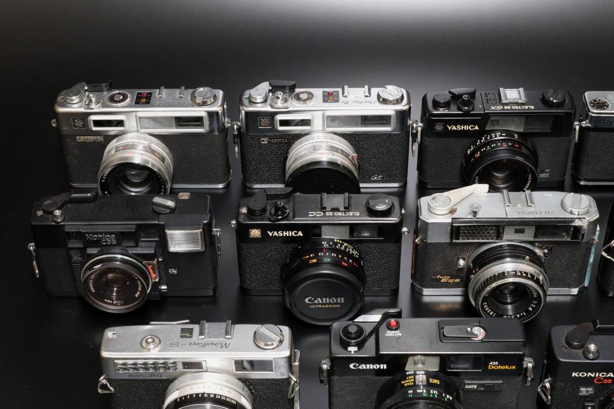 Konica YASHICA Canon minolta フィルムカメラ まとめて 18台_画像2
