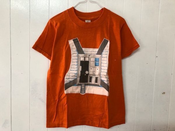 訳あり クリックポスト可 キッズ UNDEROOS US 古着 アメリカ ヴィンテージ 半袖 Tシャツ 子ども服 オレンジ Y9-48_画像1