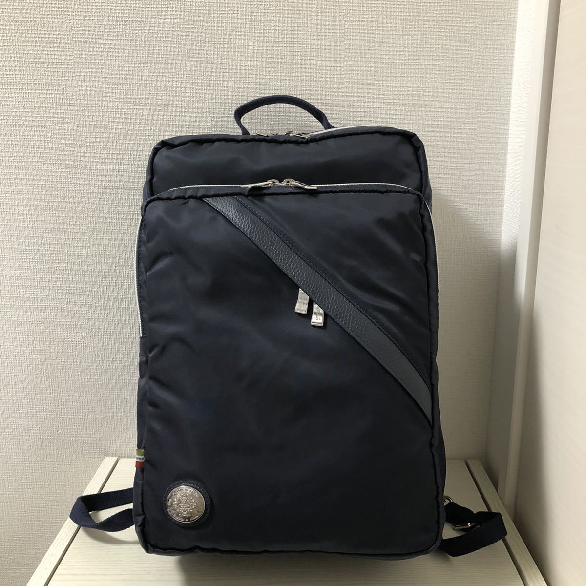 入園入学祝い 新品 オロビアンコ バックパック ビジネスリュック 牛革