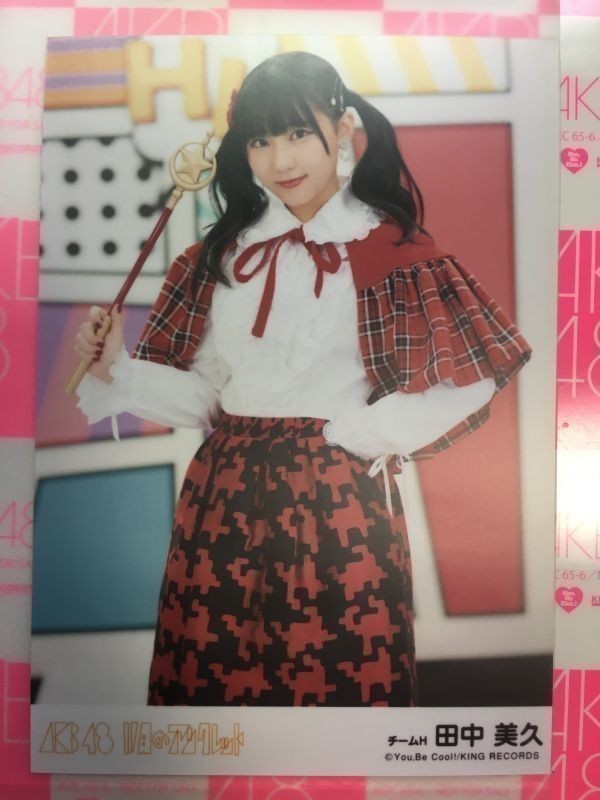 AKB48 11月のアンクレット 劇場盤 写真 HKT48 田中美久 ①_画像1