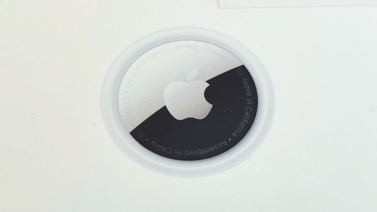 Apple AirTag 4個入りのうち2個です開封のみで未使用品です 値段交渉 