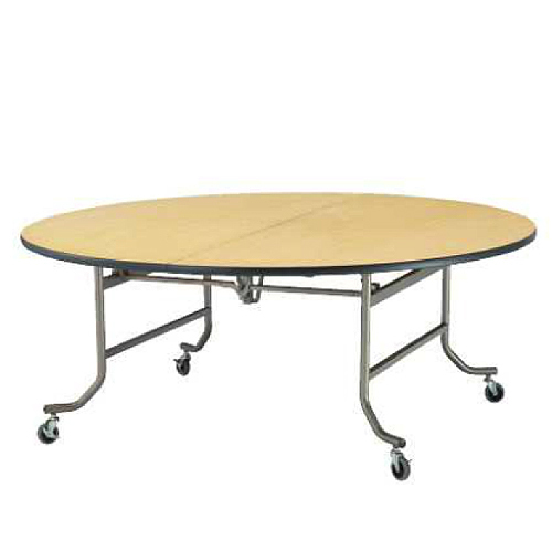 【2021春夏新作】 【法人限定】 FRN-120R リビングテーブル 大型テーブル 作業台 机 会議テーブル ダイニングテーブル 丸型 円型 レセプションテーブル 折り畳み