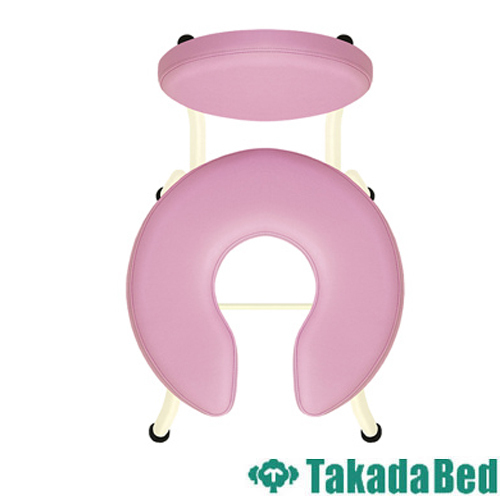 産褥椅子 妊婦用 産婦用 椅子 円座 日本製 7-TB-740 - 1