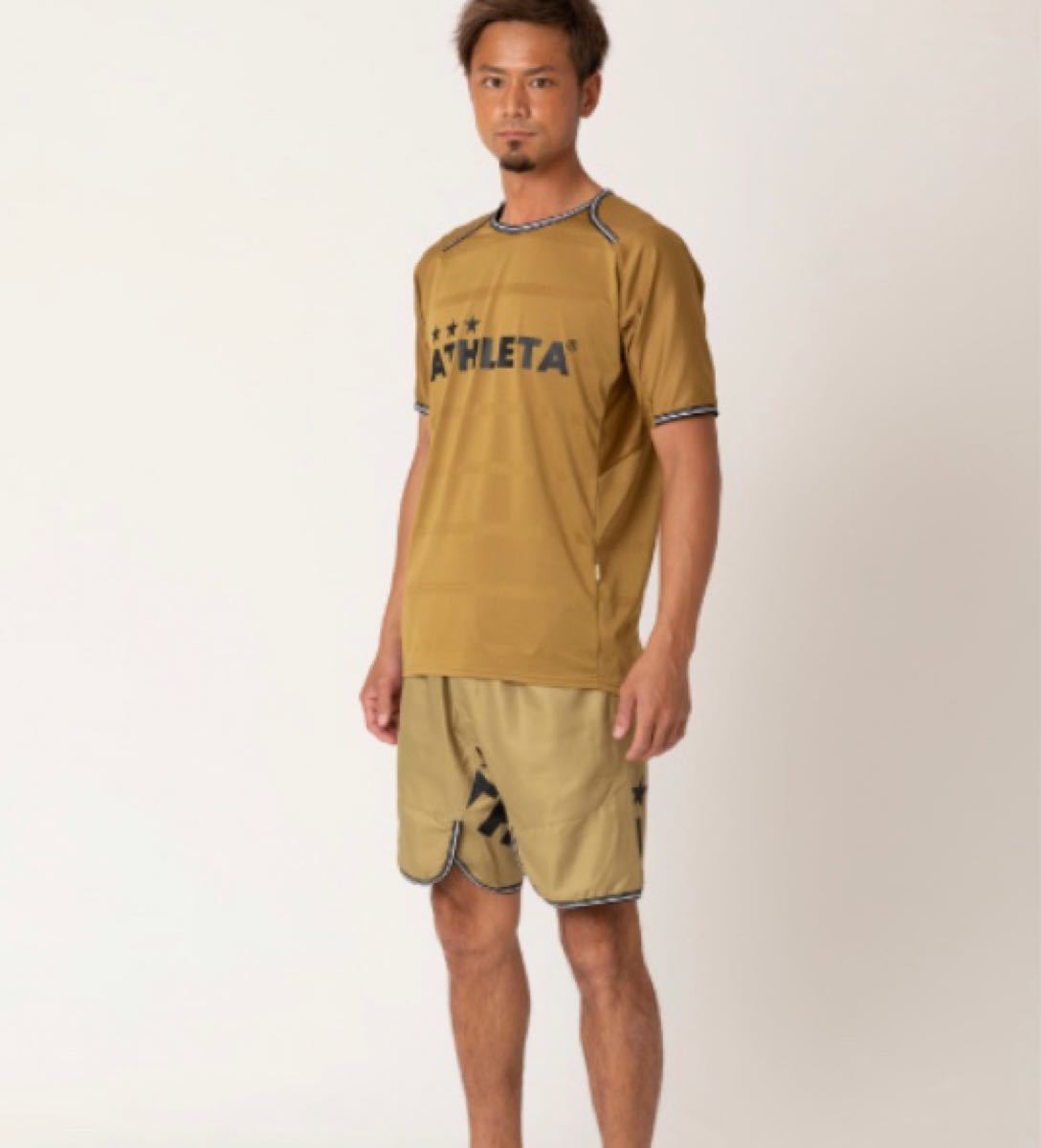 新作】ATHLETAアスレタ半袖プラクティスシャツプラクティスパンツ上下