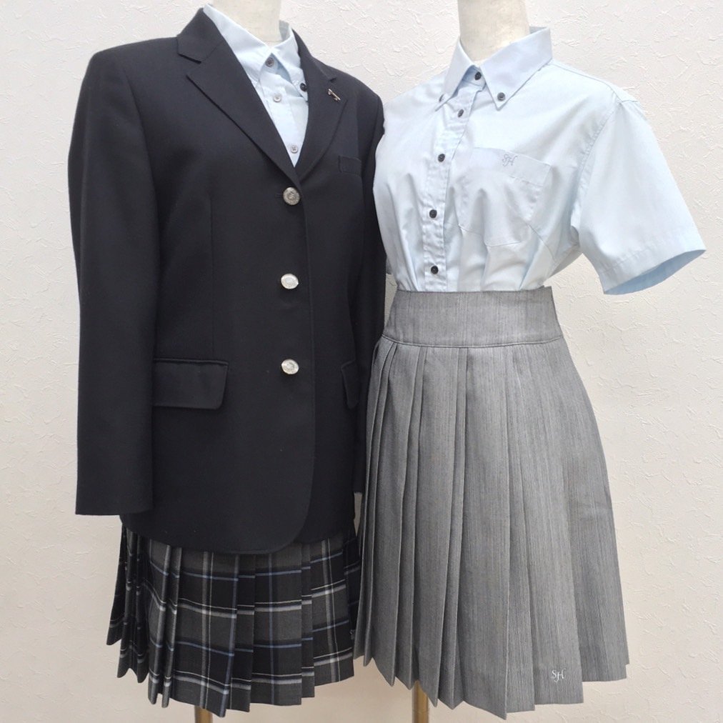 AS498 ()福島県 清陵情報高校 5点セット /指定品/校章付き/11R/W63/ AS498 ()福島県 清陵情報高校 5点セット /指定品/校章付き/11R/W63/