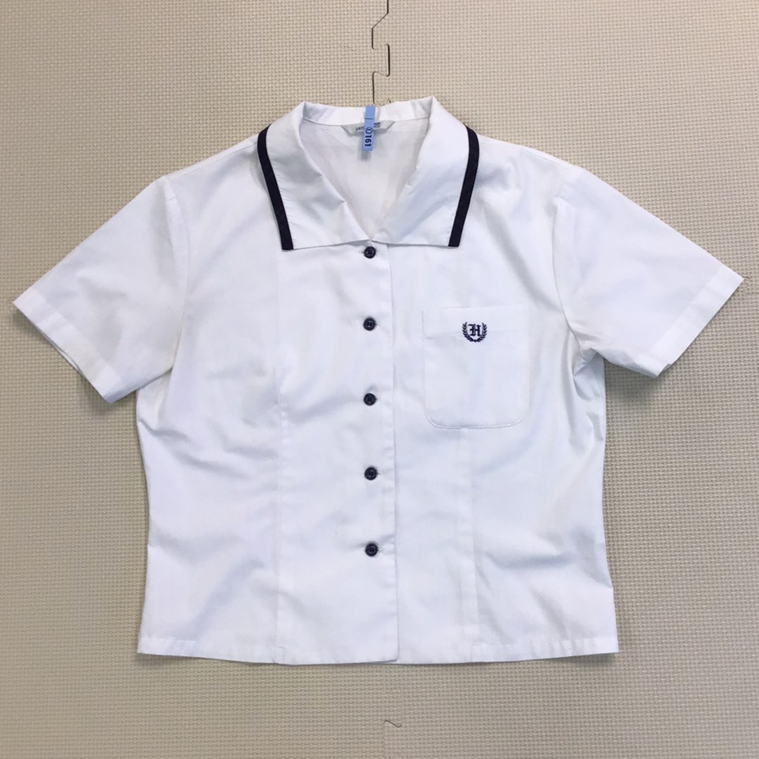メーカー直売所 F161 2点セット スカート ブラウス 播磨農業高校 兵庫県 (中古) 学生服