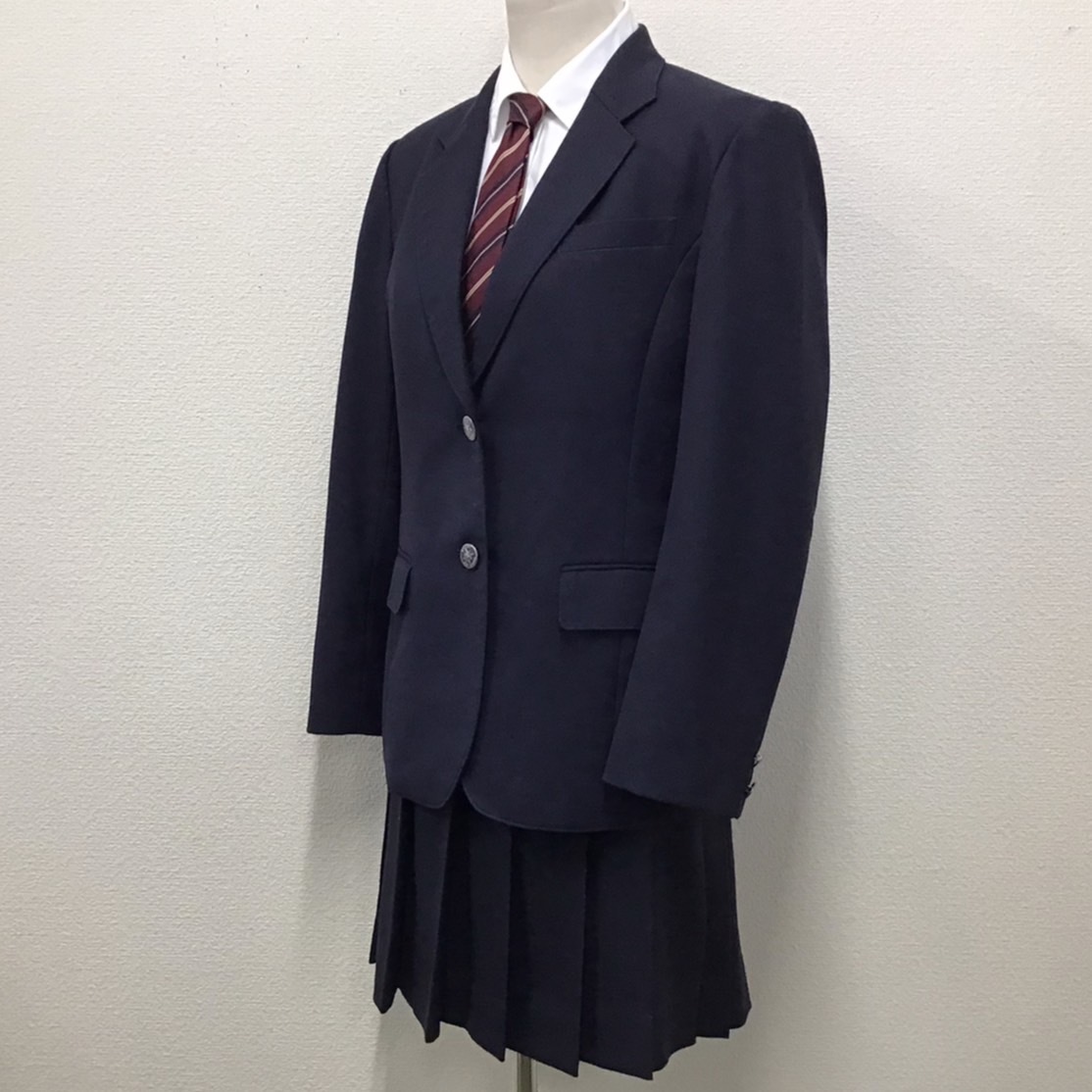 Y)I376 (中古) 山形県 谷地高校 4点セット /170A/W72/ブレザー Y)I376 (中古) 山形県 谷地高校 4点セット /170A/W72/ブレザー
