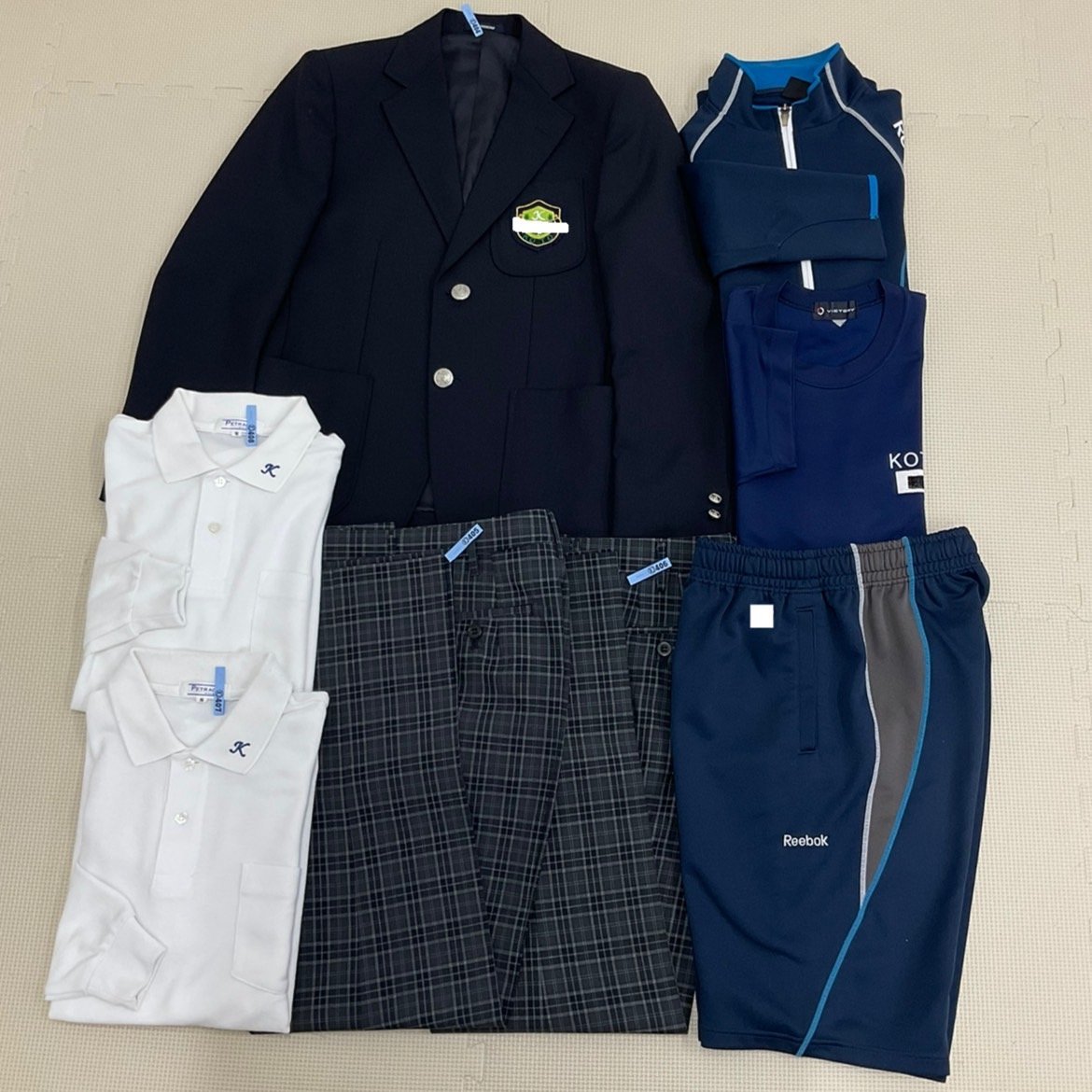 UT497 (中古) 北海道札幌市立幌東中学校男子学生服8点セット/JS UT497 (中古) 北海道札幌市立幌東中学校男子学生服8点セット/JS