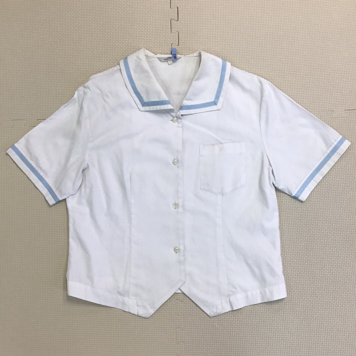 F267#(中古) 兵庫県 姫路商業高校 ブラウス スカート 2点セット F267#(中古) 兵庫県 姫路商業高校 ブラウス スカート 2点セット