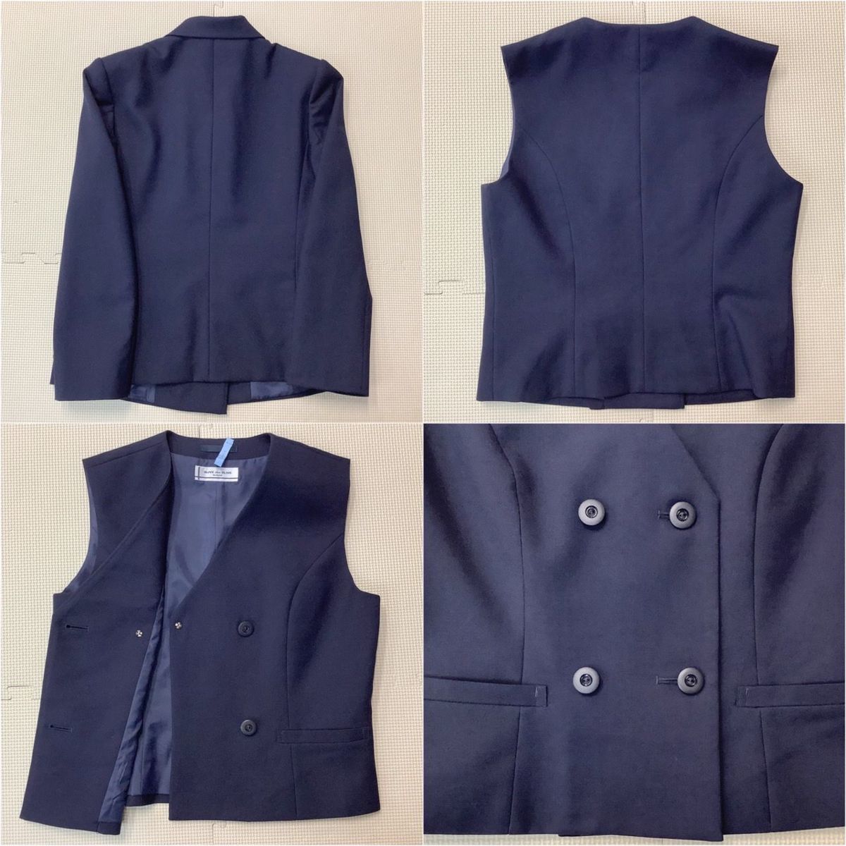 ST42(中古)栃木県 宮の原中学校(旧制服) 6点セット /160A/W69 ST42(中古)栃木県 宮の原中学校(旧制服) 6点セット /160A/W69
