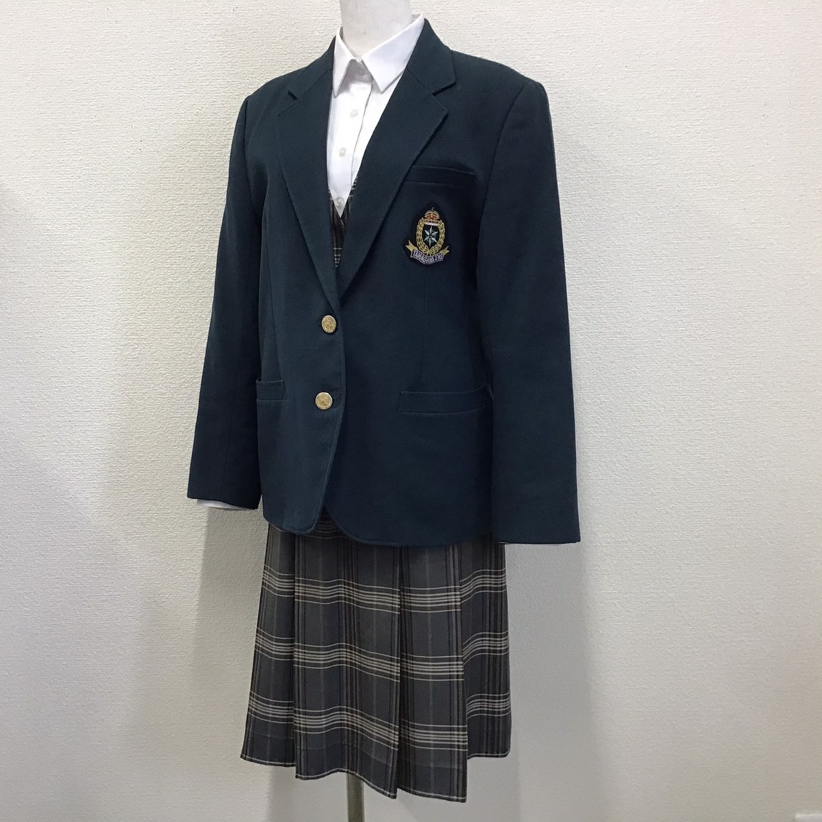 大学 兄弟割引 SR882#(中古) 宮城県 塩竈市立玉川中学校 4点セット /指定品 学生服