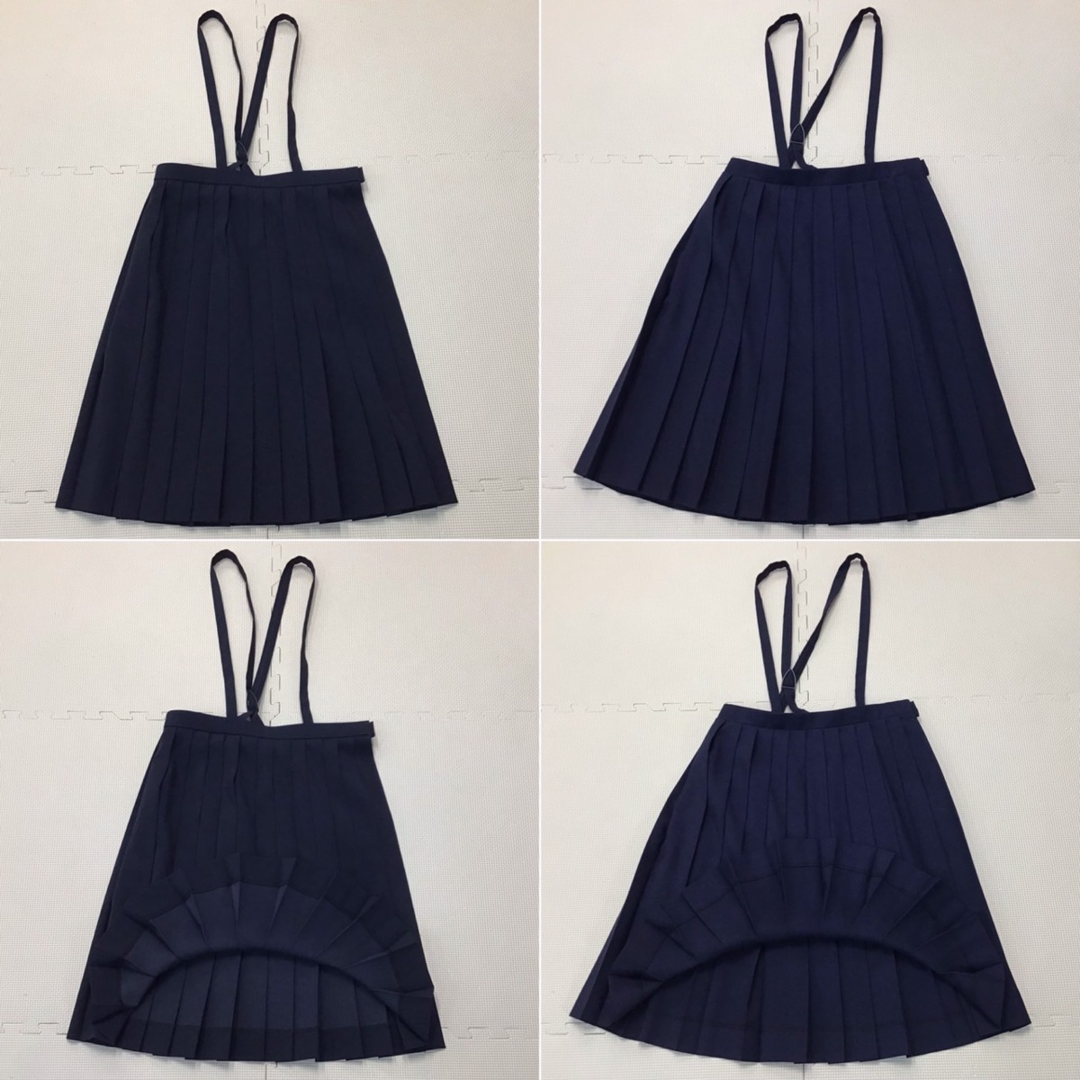 新作商品 OT388-1(中古)栃木県 宮の原中学校(旧制服) /160A/W69 6点セット 学生服