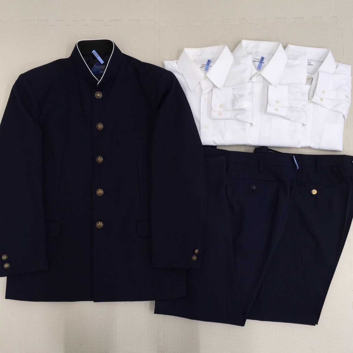 AT116-4(中古)福島県 白河旭高校 Cランク 男子学生服 6点セット AT116-4(中古)福島県 白河旭高校 Cランク 男子学生服 6点セット