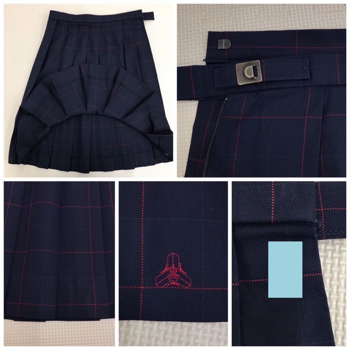 2024人気新作 K918(中古) 広島県 3点セット/165A/L/W63/丈54 廿日市高校 学生服