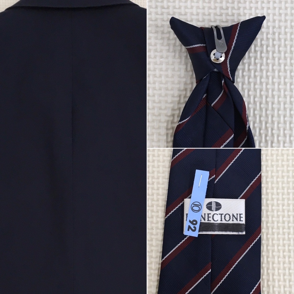 UT90 (中古) 栃木県 黒羽高校 男子学生服 4点セット /170A/W76 UT90 (中古) 栃木県 黒羽高校 男子学生服 4点セット /170A/W76