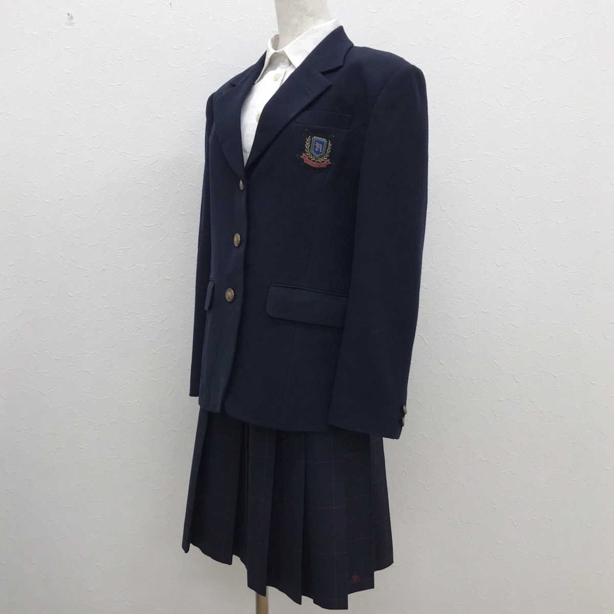 K918(中古) 広島県 廿日市高校 3点セット/165A/L/W63/丈54 K918(中古) 広島県 廿日市高校 3点セット/165A/L/W63/丈54