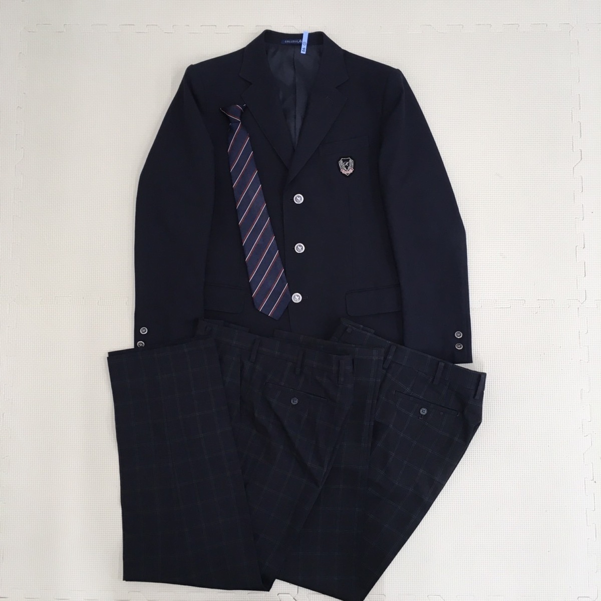 UT267-4(中古) 栃木県 黒羽高校 男子学生服 ブレザー 2点 /旧 UT267-4(中古) 栃木県 黒羽高校 男子学生服 ブレザー 2点 /旧