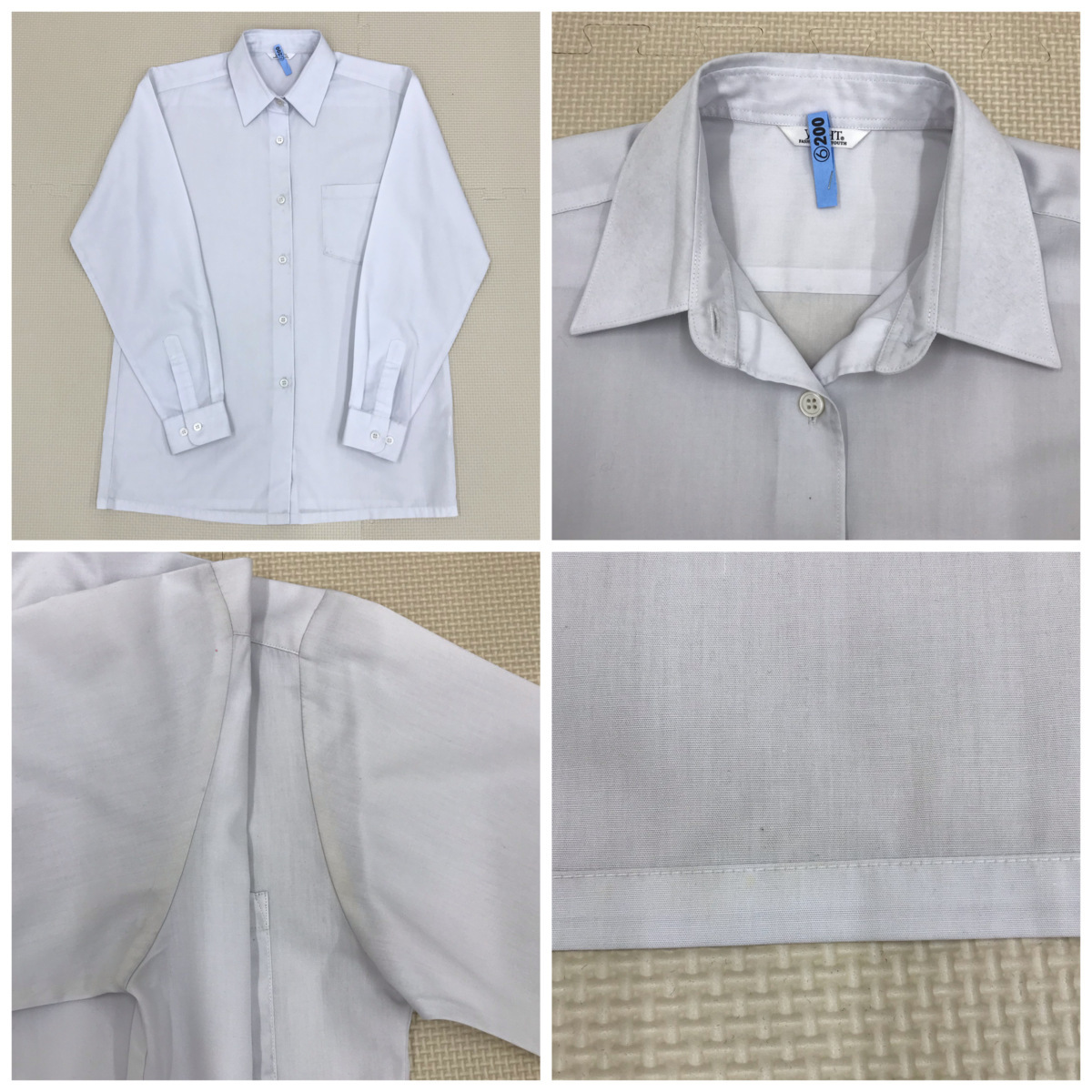 KT218 (中古)栃木県 宇都宮清陵高校 5点セット/指定品/M/W63/丈 KT218 (中古)栃木県 宇都宮清陵高校 5点セット/指定品/M/W63/丈