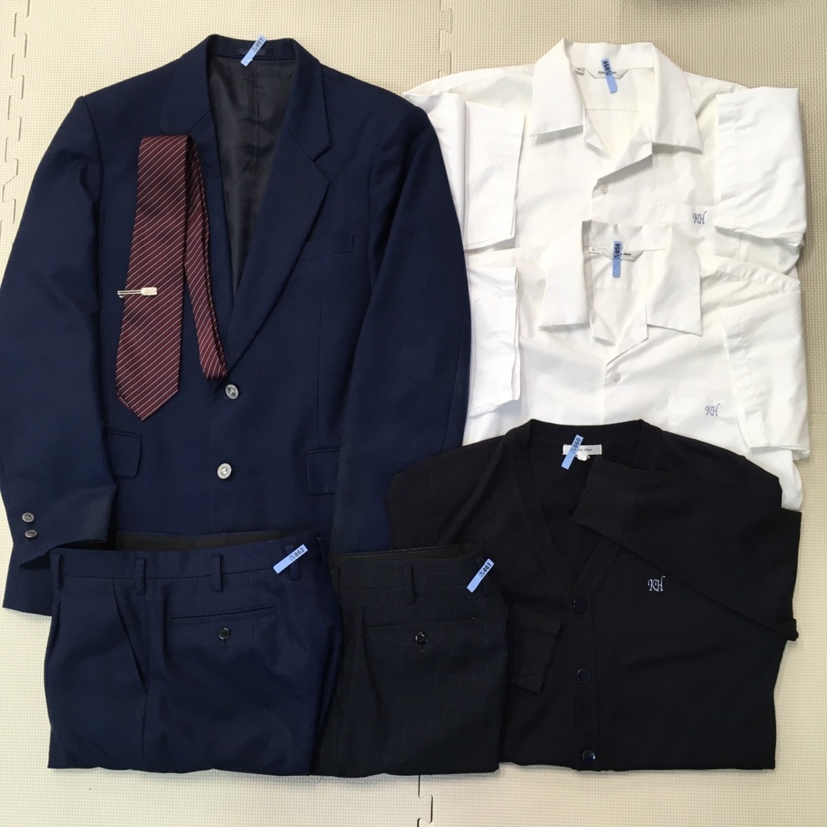 AT301 (中古) 栃木県 鹿沼東高校 男子学生服 8点セット /L/LL AT301 (中古) 栃木県 鹿沼東高校 男子学生服 8点セット /L/LL