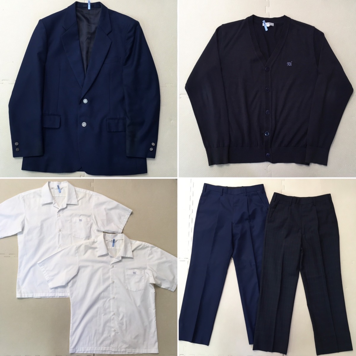 AT301 (中古) 栃木県 鹿沼東高校 男子学生服 8点セット /L/LL AT301 (中古) 栃木県 鹿沼東高校 男子学生服 8点セット /L/LL