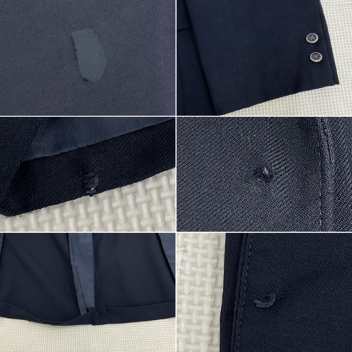 UT99-3 (中古) 栃木県 黒羽高校 男子学生服 3点セット /指定 UT99-3 (中古) 栃木県 黒羽高校 男子学生服 3点セット /指定