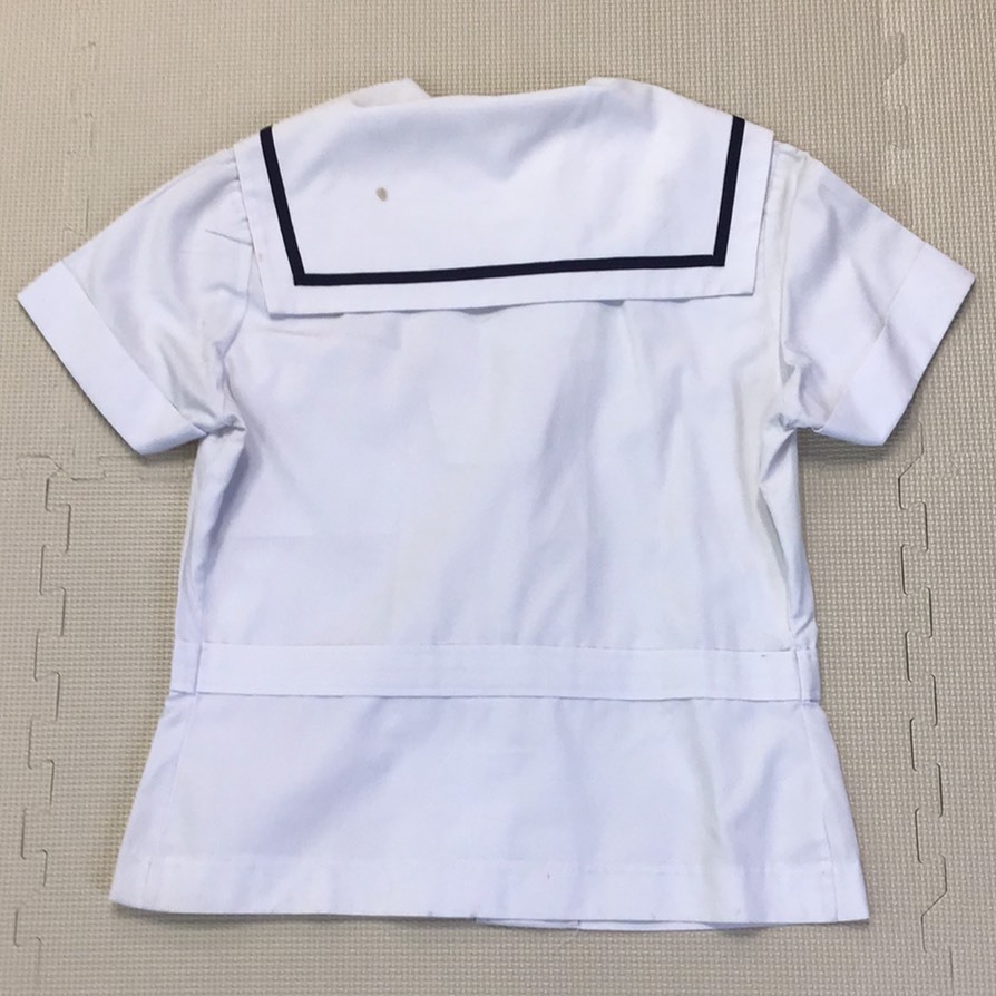 F455 (中古) 兵庫県 加古川北高校 (旧制服) セーラー服 上下 F455 (中古) 兵庫県 加古川北高校 (旧制服) セーラー服 上下