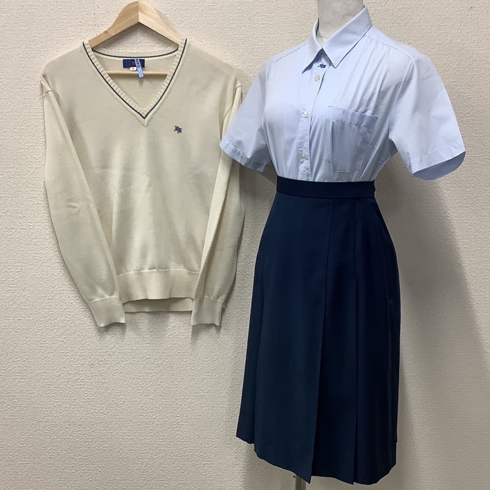 IT62-2 (中古) 栃木県 宇都宮北高校 3点セット /M/W66/セーター IT62-2 (中古) 栃木県 宇都宮北高校 3点セット /M/W66/セーター