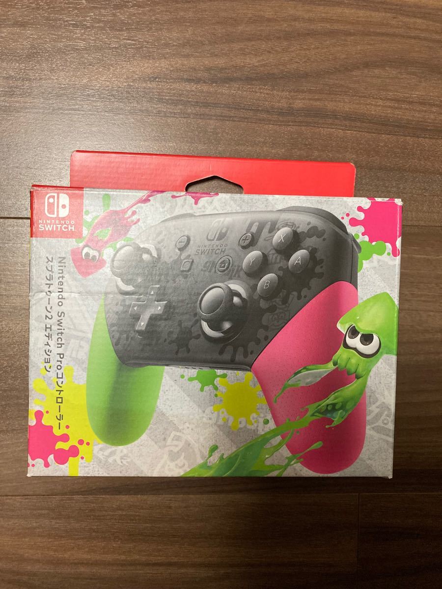 【美品】Nintendo Switch Proコントローラー スプラトゥーン2 エディション