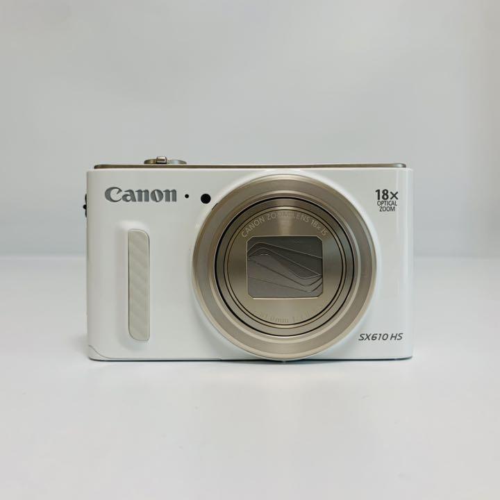 美品】Canon キャノン SX610 HS ホワイト WH デジタルカメラ www.esole.eu
