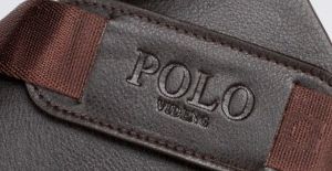新品 メンズ POLO VIDENG ショルダーバッグ ブラウン茶 縦型 高級PUレザー 大人気ブランド 多機能 防水 耐久 上質 格安_画像8