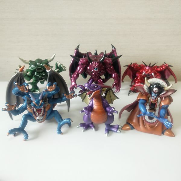  Great Demon King all 6 kind metallic sofvi Monstar z Dragon Quest gong ke figure DoragonQuest dragon .sido-zo- till spisaro etc. 