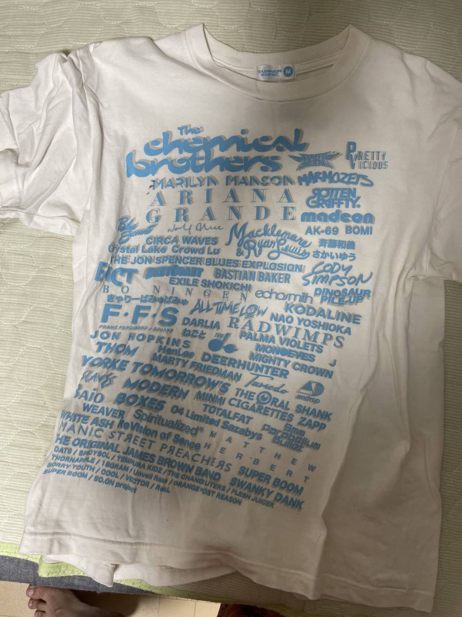  summer Sonic товары футболка M размер 