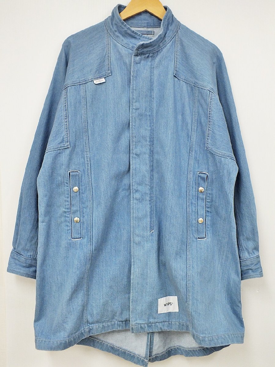 12B-45-023-1] 【美品】 WTAPS THOMPSON デニムジャケット コート