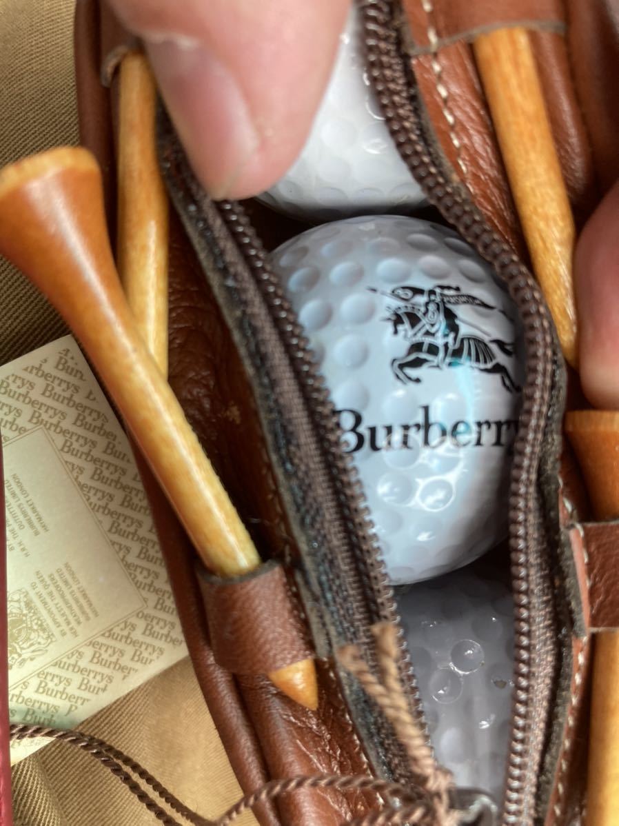 1860円 夏セール開催中 Burberry バーバリー ゴルフ クラブケース バッグ 茶色々 チェック
