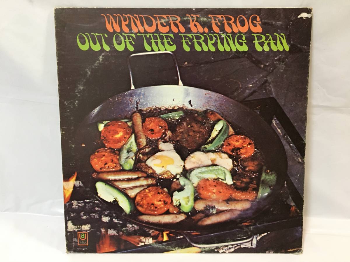 ☆T053☆LP レコード Wynder K. Frog Out Of The Frying Pan UAS-6695 US盤_画像1