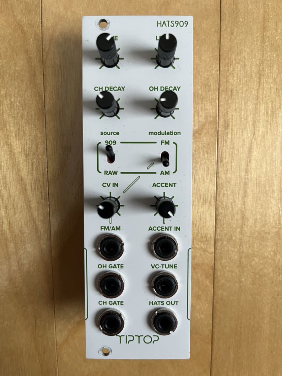 Tiptop Audio HATS909 ユーロラック モジュラーシンセ Moog Doepfer