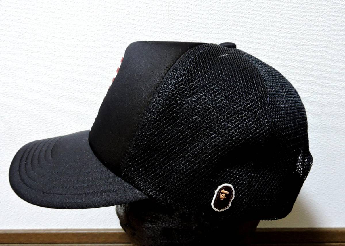 初期 A BATHING APE BAPE メッシュ キャップ 帽子 アベイシング エイプ