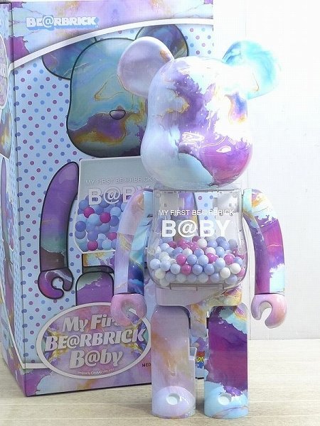 保障できる Ver. MARBLE B@BY BE@RBRICK FIRST △18BB07△MY 1000