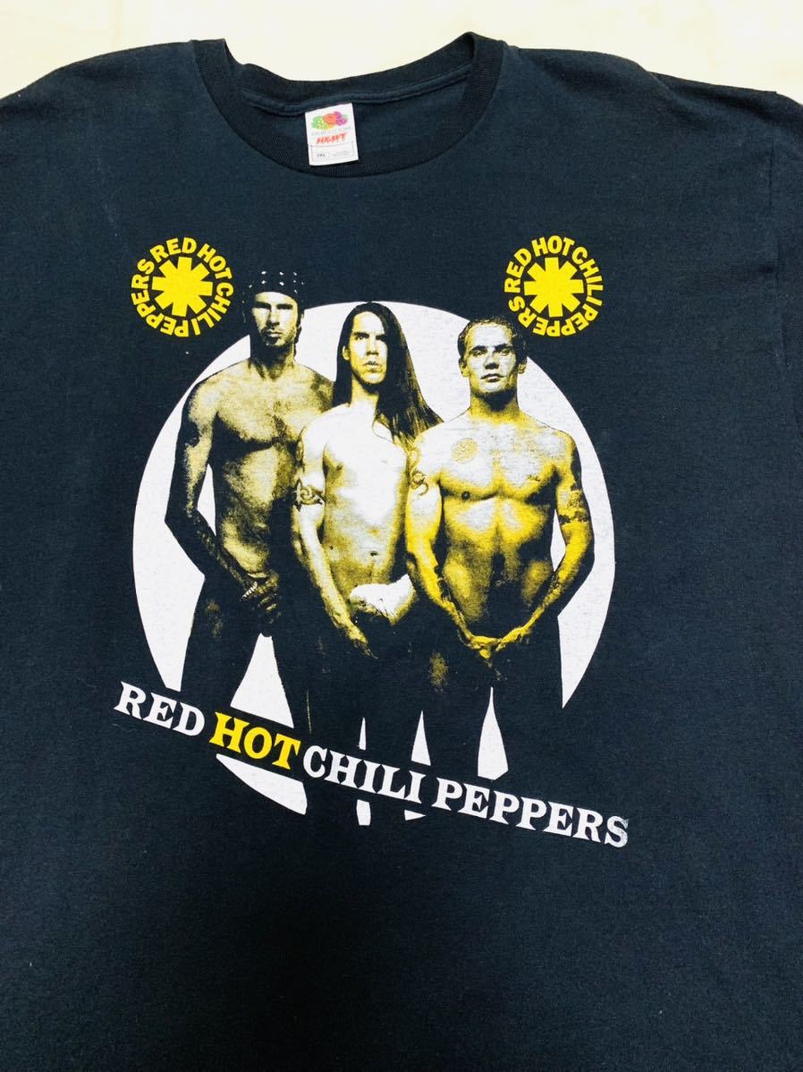 ビンテージ 90’s “Red Hot Chili Peppers”. 半袖Tシャツ オリジナル　Fruit of The Loom USA製 サイズ　2XL_画像1