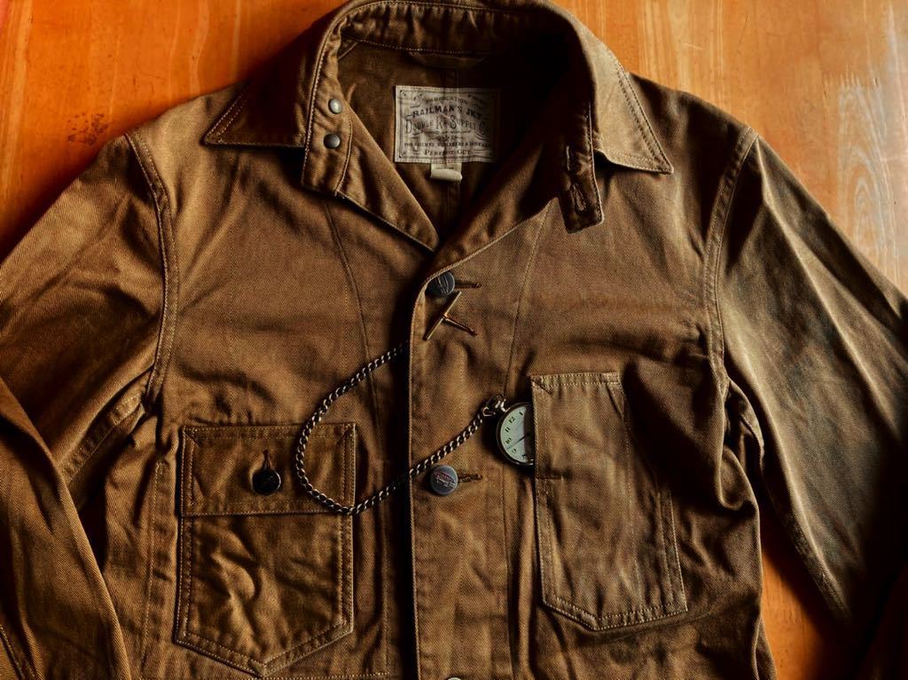 RRL リジッドレイルマンジャケット S 激渋の名作 ラルフローレン