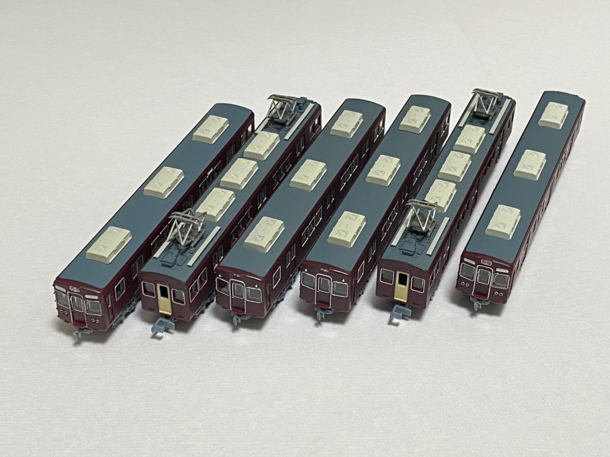 中古 組み替え品〉鉄道コレクション 鉄コレ 阪急 3000系 6両編成