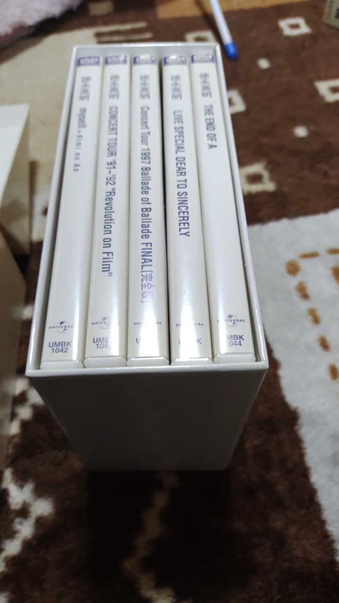 名盤/ベスト/リマスター/初DVD 徳永英明　CD/DVD-Box Presence-1986-1998 16CD-Complete Box/Live & Clips 魚達の記憶-5DVD Box _画像4
