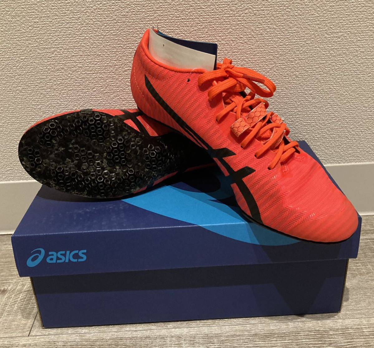 最終価格 新品未使用タグ付き asics 25.5cm メタスプリント METASPRINT TOKYO アシックス ピンレススパイク 短距離 100 200 400 陸上競技_画像1