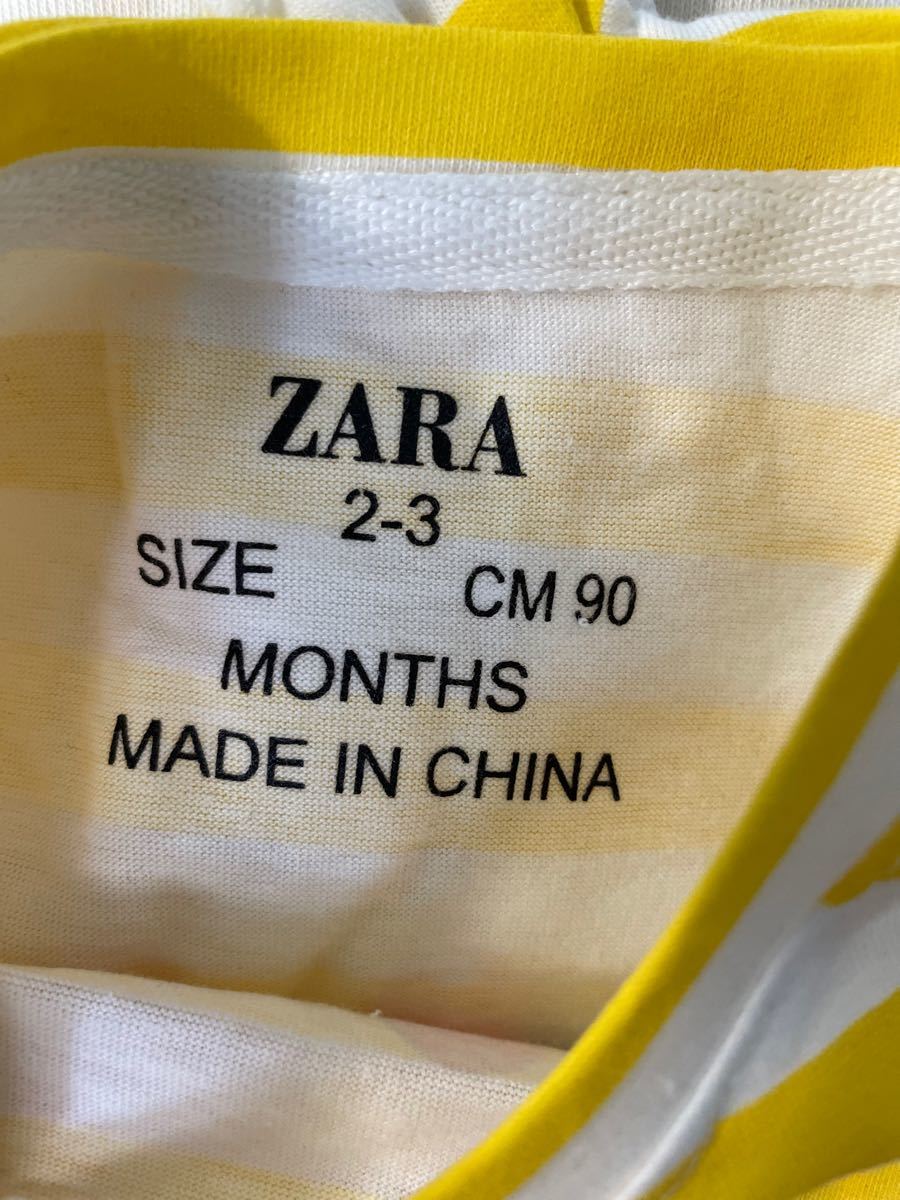 ZARA ミッキー　上下セット　セットアップ　パジャマ　子供服　90cm 半袖Tシャツ