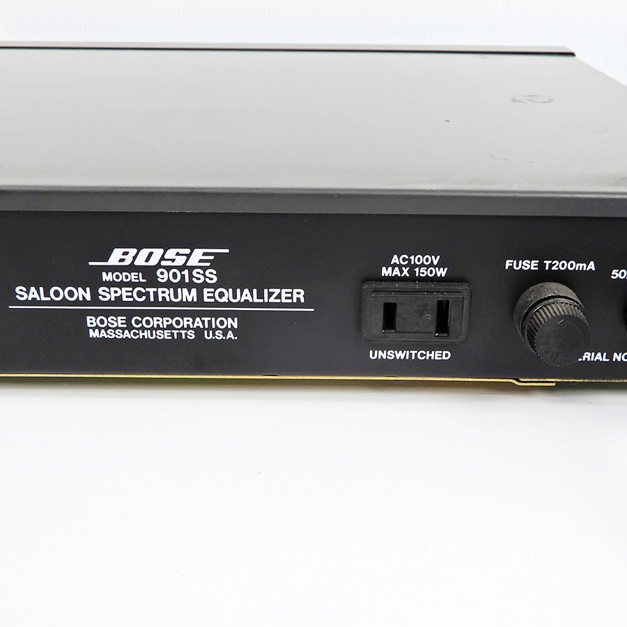 訳あり BOSE ボーズ SALOON SPECTRUM EQUALIZER イコライザー 901SS