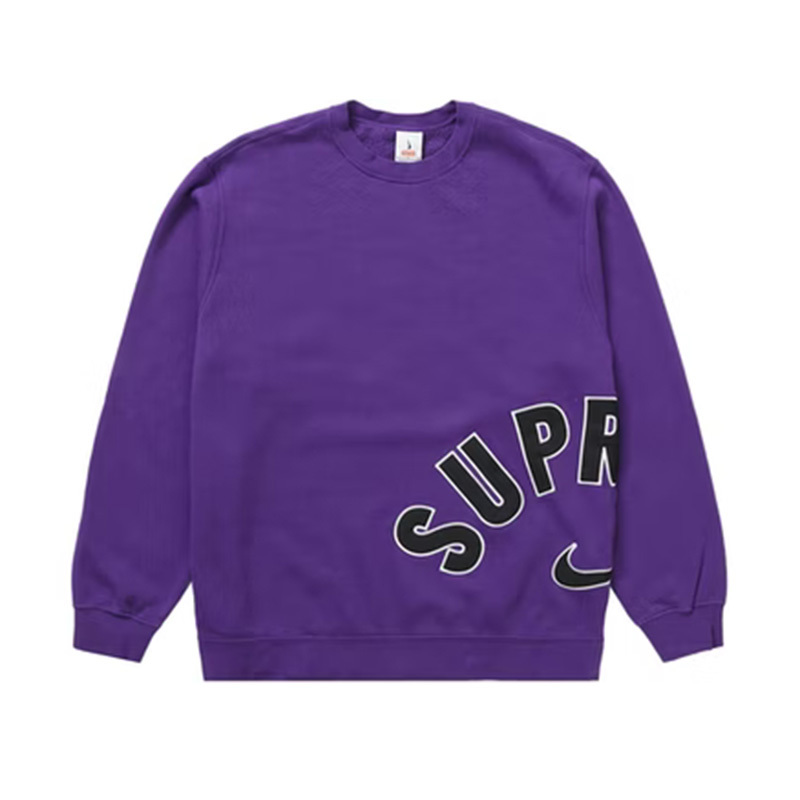 ★新品★Supreme Nike Arc Crewneck Purple XL シュプリーム×ナイキ アーク クルーネック_画像2