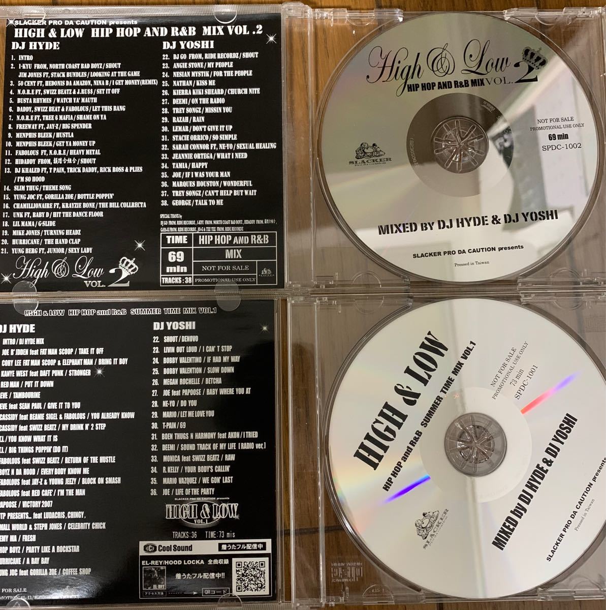 dj hyde & yoshi hip hop  r&b mix cd セット