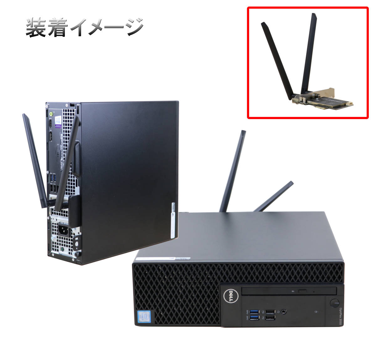 新品！無線LANアダプタ　COMFAST　Wi-Fi 6 PCIe 2974Mbps　Intel AX200　Bluetooth 5.0対応　PCI-Express　②