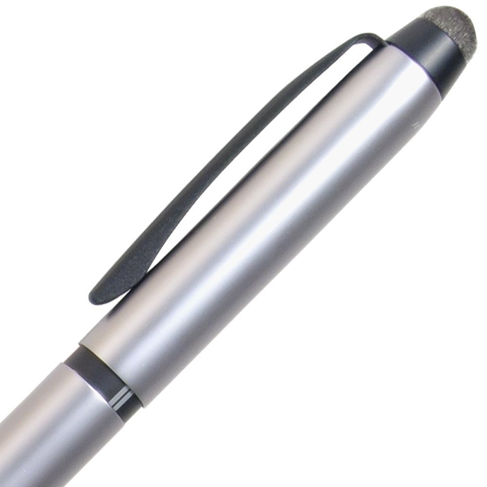 三菱鉛筆 3色ボールペン&タッチペン ジェットストリームスタイラス シルバー SXE3T18005P26_画像5